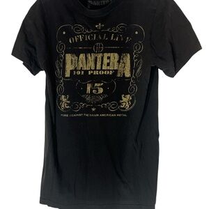 Pantera band tee 101 Proof Black Short Sleeve Tee 2010’s
